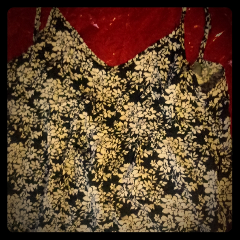 Black and White tank top